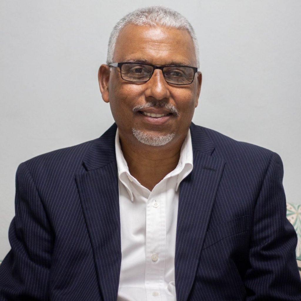 Dr Michael Coombs in a suit